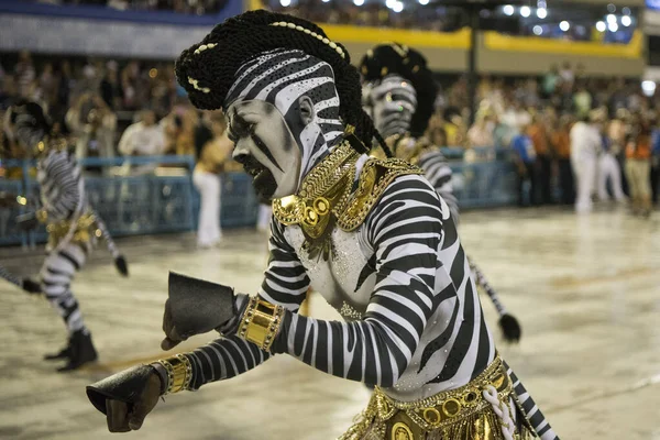 Rio Janeiro Brasilien Februar 2020 Karneval Rio 2020 Parade Der — Stockfoto