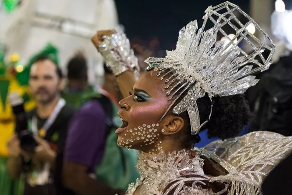 Rio Janeiro Brasile Febbraio 2020 Maryanne Hiplito Carnevale Rio 2020 — Foto Stock