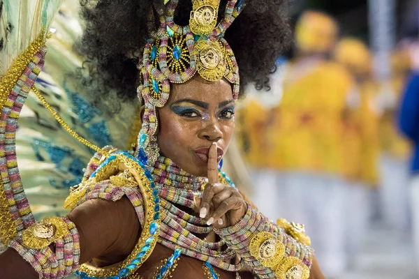 Rio Janeiro Brazil February 2020 Rio Carnival 2020 Parade Samba — Stock Photo, Image