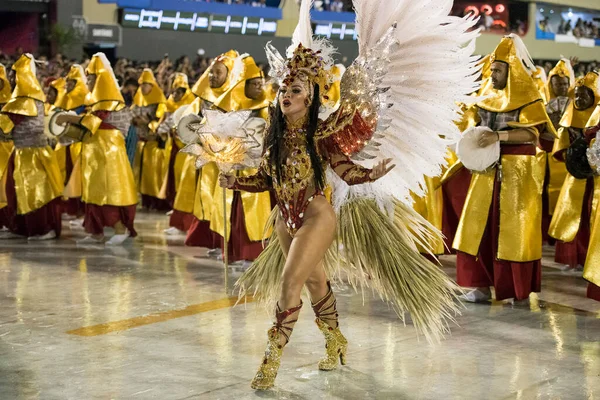 Rio Janeiro Brasile Febbraio 2020 Kamila Reis Carnevale Rio 2020 — Foto Stock