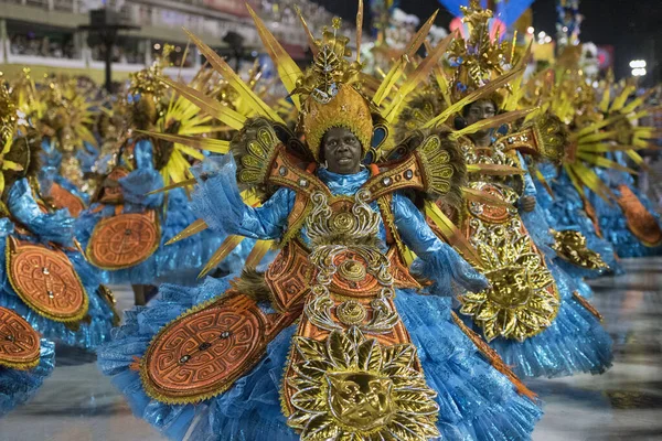 Rio Janeiro Brasile Febbraio 2020 Vigrio Geral Carnevale Rio 2020 — Foto Stock