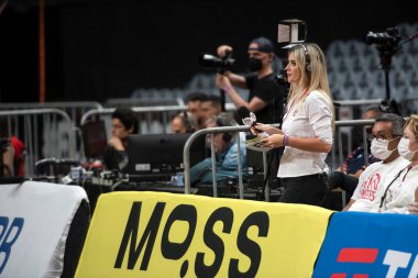 Rio de Janeiro, Rio de Janeiro, Brezilya - 10 Aralık 2021: Flamengo x Boca Juniors - Şampiyonlar Legue Americas.