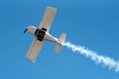 Rio de Janeiro, RJ, Brezilya, 31 Aralık 2020: Rio de Janeiro 'daki ipanema plajında gökyüzü filosunun sunumu.
