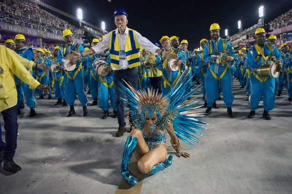 Río Janeiro Brasil Febrero 2020 Carnaval Río 2020 Desfile Escuelas —  Fotos de Stock