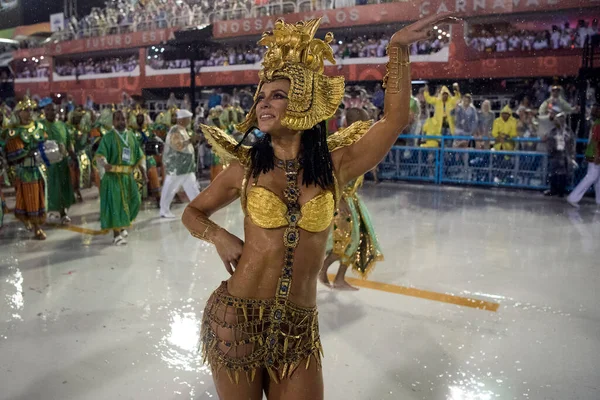 Rio Janeiro Brasile Febbraio 2020 Paolla Oliveira Carnevale Rio 2020 — Foto Stock