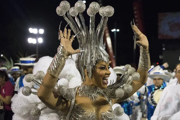 Río Janeiro Brasil Febrero 2020 Aline Riscado Carnaval Río 2020 — Foto de Stock