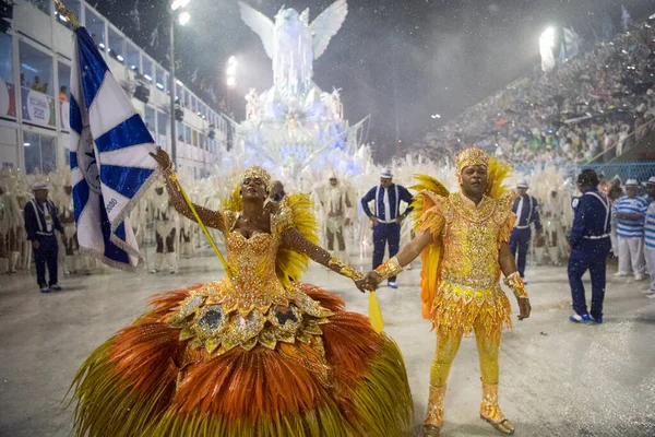 Rio Janeiro Brazilië Februari 2020 Rio Carnaval 2020 Carnavalskampioenen Van — Stockfoto