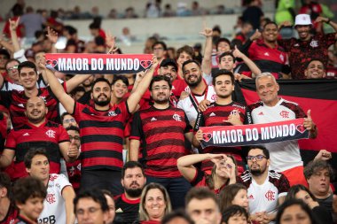 Rio de Janeiro (RJ), 19.10.2022 - Maracana 'daki Copa do Brasil finali için Flamengo x Corinthians arasında maç.
