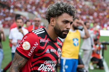 Rio de Janeiro (RJ), 12.11.2022 - Brezilya Maracana Şampiyonası için Flamengo x Ava ile maç. 