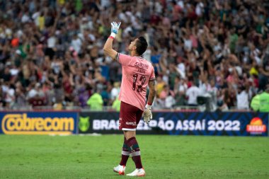 Rio de Janeiro, Rio de Janeiro, Brezilya - 23 Ekim 2022. Fluminense x Botafogo Maracana Stadyumunda. 
