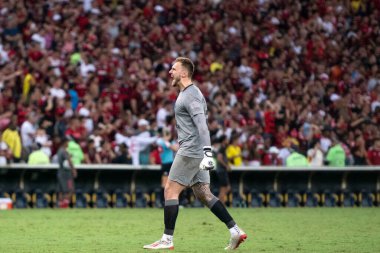 Rio de Janeiro (RJ), 30.04.2023 - Flamengo x Botafogo - Brezilya Şampiyonası için Flamengo x Botafogo maçı. 