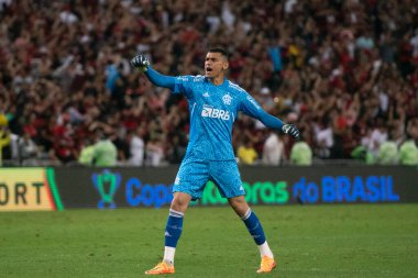 Rio de Janeiro (RJ), - 14.09.2022 - Flamengo x Sao Paulo, Maracana 'da Copa do Brasil yarı finali. 