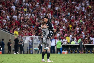 Rio de Janeiro (RJ), 30.04.2023 - Flamengo x Botafogo - Brezilya Şampiyonası için Flamengo x Botafogo maçı. 
