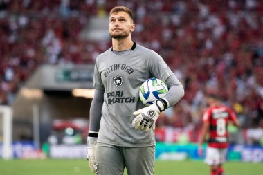 Rio de Janeiro (RJ), 30.04.2023 - Flamengo x Botafogo - Brezilya Şampiyonası için Flamengo x Botafogo maçı. 
