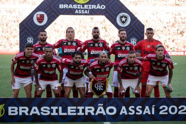 Rio de Janeiro (RJ), 30.04.2023 - Flamengo x Botafogo - Brezilya Şampiyonası için Flamengo x Botafogo maçı. 