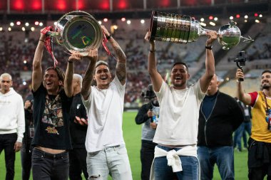 Rio de Janeiro, Rio de Janeiro, Brezilya - 02 Kasım 2022. Maracana Stadyumu 'ndaki Brezilya Şampiyonası için Flamengo x Corinthians. 
