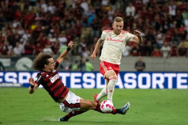 Rio de Janeiro, Rio de Janeiro, Brezilya - Ekim 05, 2022. Flamengo x Maracana Stadyumu 'ndaki Brezilya Şampiyonası için.