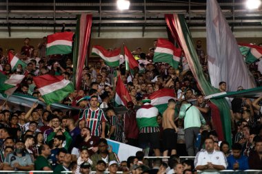 Rio de Janeiro, Rio de Janeiro, Brezilya - 28 Eylül 2022. Maracana Stadyumu 'nda Brezilya Şampiyonası için Fluminense x Juventude.