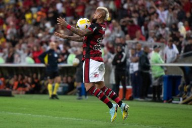 Rio de Janeiro, Rio de Janeiro, Brezilya - 02 Kasım 2022. Maracana Stadyumu 'ndaki Brezilya Şampiyonası için Flamengo x Corinthians. 
