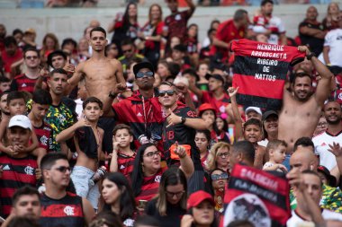Rio de Janeiro (RJ), 12.11.2022 - Brezilya Maracana Şampiyonası için Flamengo x Ava ile maç. 