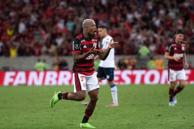 Rio de Janeiro, Rio de Janeiro, Brezilya - 07 Eylül 2022: Flamengo x Velez Sarsfield maçı. Libertadores yarı finali, Maracana Stadyumu 'nda. 