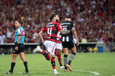 Rio de Janeiro (RJ), 30.04.2023 - Flamengo x Botafogo - Brezilya Şampiyonası için Flamengo x Botafogo maçı. 