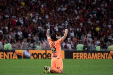 Rio de Janeiro, Rio de Janeiro, Brezilya - 02 Kasım 2022. Maracana Stadyumu 'ndaki Brezilya Şampiyonası için Flamengo x Corinthians. 
