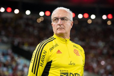 Rio de Janeiro, Rio de Janeiro, Brezilya - Ekim 05, 2022. Flamengo x Maracana Stadyumu 'ndaki Brezilya Şampiyonası için.