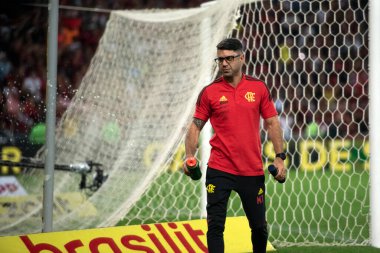 Rio de Janeiro, Rio de Janeiro, Brezilya - Ekim 05, 2022. Flamengo x Maracana Stadyumu 'ndaki Brezilya Şampiyonası için.