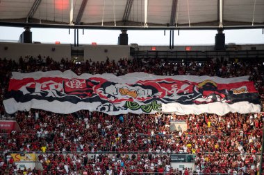 Rio de Janeiro (RJ), 12.11.2022 - Brezilya Maracana Şampiyonası için Flamengo x Ava ile maç. 
