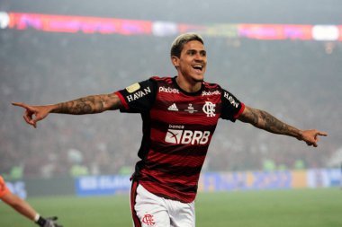 Rio de Janeiro (RJ), 19.10.2022 - Maracana 'daki Copa do Brasil finali için Flamengo x Corinthians arasında maç.