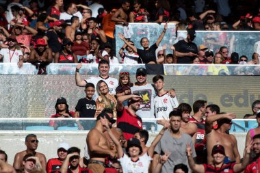 Rio de Janeiro (RJ), 30.04.2023 - Flamengo x Botafogo - Brezilya Şampiyonası için Flamengo x Botafogo maçı. 