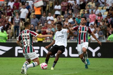 Rio de Janeiro, Rio de Janeiro, Brezilya - 23 Ekim 2022. Fluminense x Botafogo Maracana Stadyumunda. 