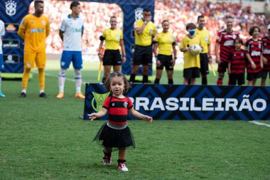 Rio de Janeiro (RJ), 12.11.2022 - Brezilya Maracana Şampiyonası için Flamengo x Ava ile maç. 