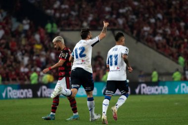 Rio de Janeiro, Rio de Janeiro, Brezilya - 07 Eylül 2022: Flamengo x Velez Sarsfield maçı. Libertadores yarı finali, Maracana Stadyumu 'nda. 