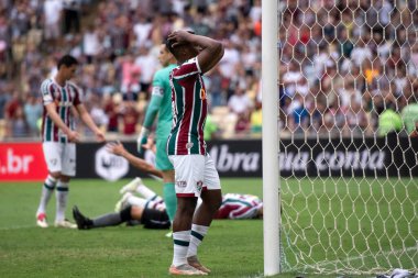 Rio de Janeiro, Rio de Janeiro, Brezilya - 23 Ekim 2022. Fluminense x Botafogo Maracana Stadyumunda. 