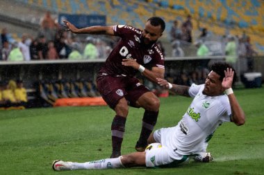 Rio de Janeiro, Rio de Janeiro, Brezilya - 28 Eylül 2022. Maracana Stadyumu 'nda Brezilya Şampiyonası için Fluminense x Juventude.