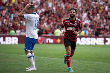 Rio de Janeiro (RJ), 12.11.2022 - Brezilya Maracana Şampiyonası için Flamengo x Ava ile maç. 