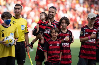 Rio de Janeiro (RJ), 12.11.2022 - Brezilya Maracana Şampiyonası için Flamengo x Ava ile maç. 