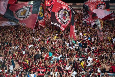 Rio de Janeiro (RJ), - 14.09.2022 - Flamengo x Sao Paulo, Maracana 'da Copa do Brasil yarı finali. 