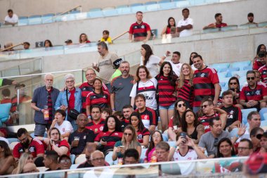 Rio de Janeiro (RJ), 30.04.2023 - Flamengo x Botafogo - Brezilya Şampiyonası için Flamengo x Botafogo maçı. 