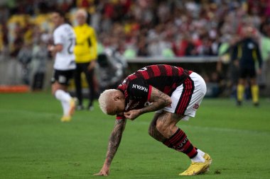 Rio de Janeiro, Rio de Janeiro, Brezilya - 02 Kasım 2022. Maracana Stadyumu 'ndaki Brezilya Şampiyonası için Flamengo x Corinthians. 