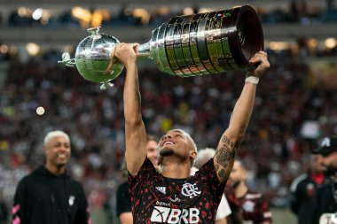 Rio de Janeiro, Rio de Janeiro, Brezilya - 02 Kasım 2022. Maracana Stadyumu 'ndaki Brezilya Şampiyonası için Flamengo x Corinthians. 