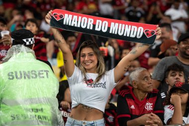 Rio de Janeiro (RJ), - 14.09.2022 - Flamengo x Sao Paulo, Maracana 'da Copa do Brasil yarı finali. 