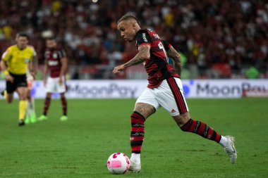 Rio de Janeiro, Rio de Janeiro, Brezilya - Ekim 05, 2022. Flamengo x Maracana Stadyumu 'ndaki Brezilya Şampiyonası için.