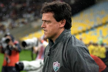 Rio de Janeiro, Rio de Janeiro, Brezilya - 28 Eylül 2022. Maracana Stadyumu 'nda Brezilya Şampiyonası için Fluminense x Juventude.