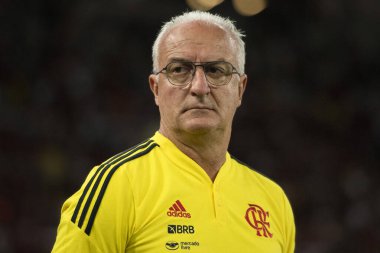 Rio de Janeiro, Rio de Janeiro, Brezilya - Ekim 01, 2022. Flamengo x Bragantino Maracana Stadyumu 'ndaki Brezilya şampiyonası için..