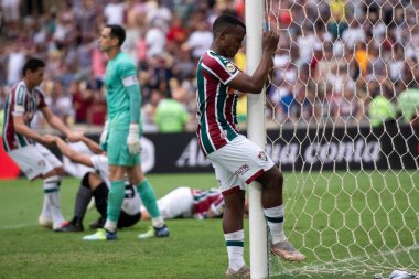 Rio de Janeiro, Rio de Janeiro, Brezilya - 23 Ekim 2022. Fluminense x Botafogo Maracana Stadyumunda. 