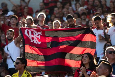 Rio de Janeiro (RJ), 30.04.2023 - Flamengo x Botafogo - Brezilya Şampiyonası için Flamengo x Botafogo maçı. 