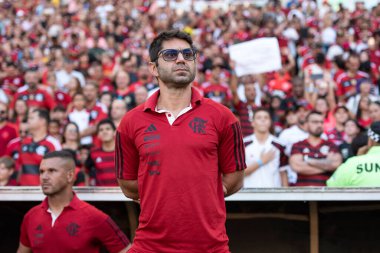 Rio de Janeiro (RJ), 30.04.2023 - Flamengo x Botafogo - Brezilya Şampiyonası için Flamengo x Botafogo maçı. 
